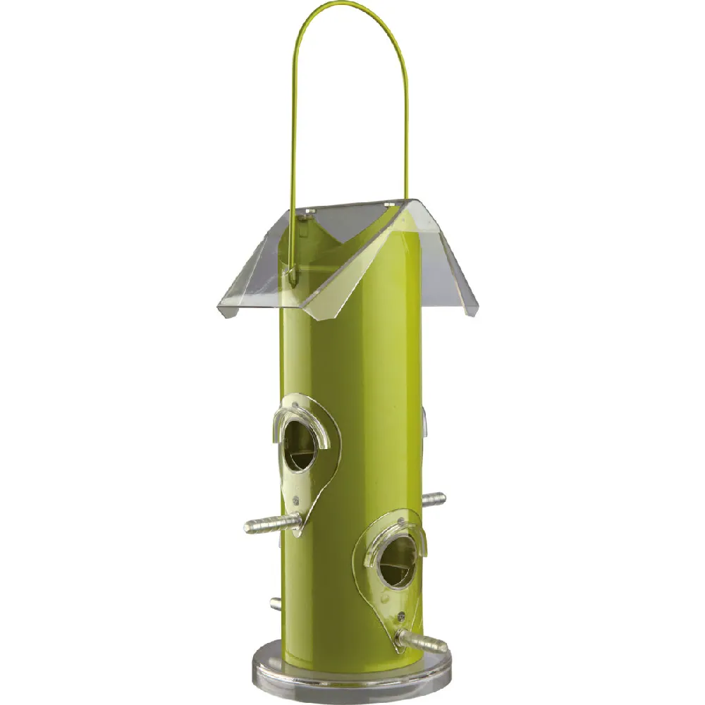 Voerdispenser, metaal/kunststof, 800 ml/25 cm, groen