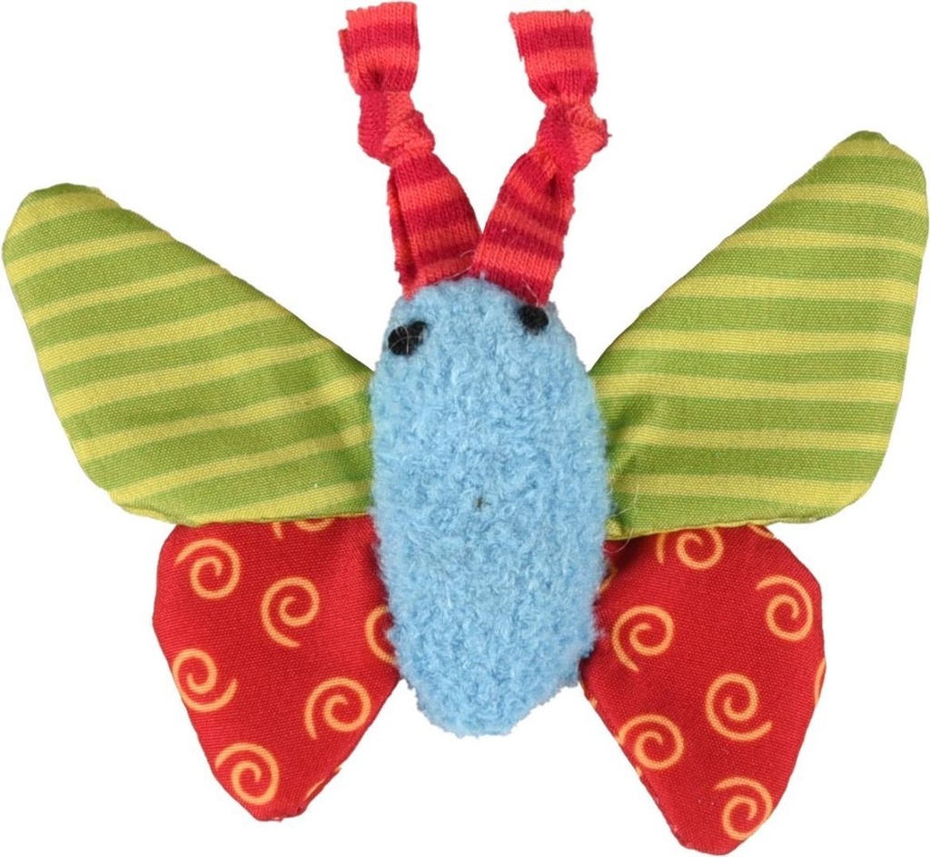 PS YOWLY VLINDER MULTI 9CM