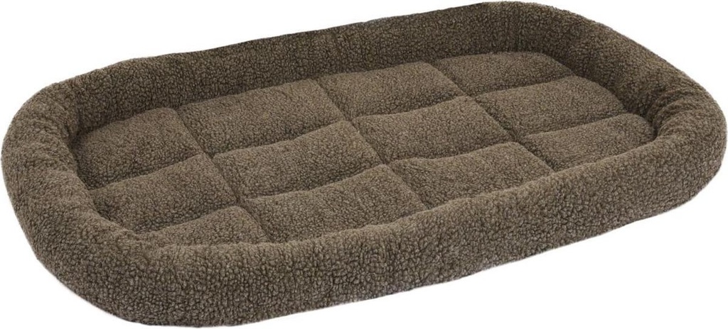 [BR_214541] KUSSEN SHERPA RH BRUIN 116x69x8CM