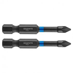 Impact bit PZ1 x 50 mm, 2 st