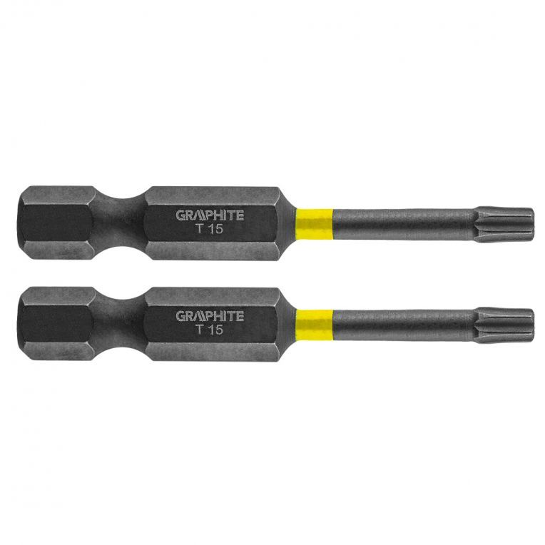 Impact bit TX15 x 50 mm, 2 st.