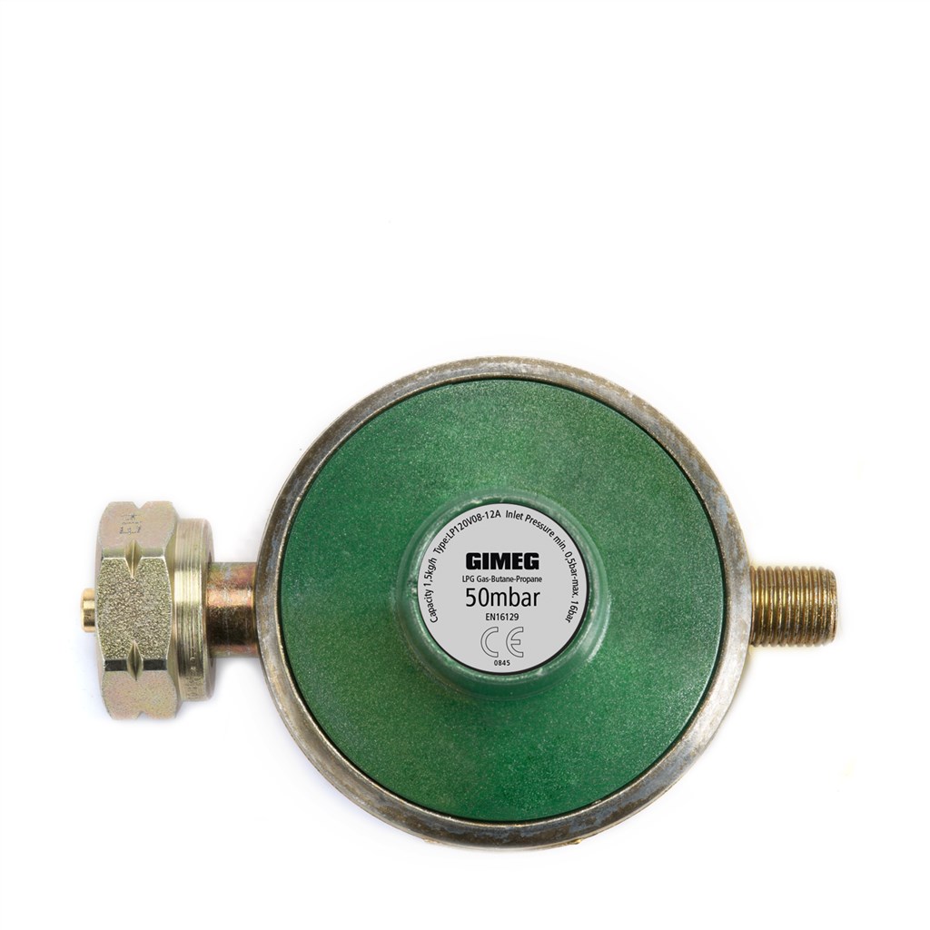 [103484] DWS Gasdrukregelaar universeel 1/4Links 50mbar