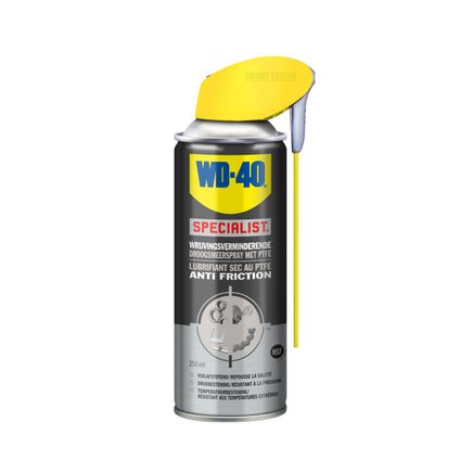 WD40 Droogsmeerspray PTFE 250ml smart straw spuitbus
