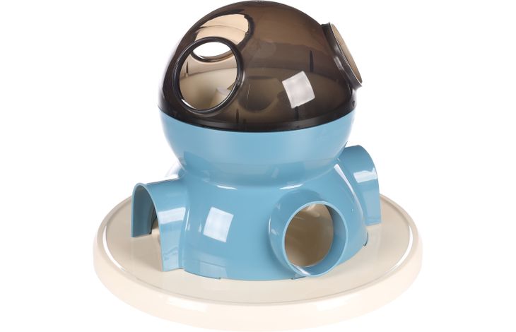 [561316] # PS Interactief kattenspeelgoed diso wit/blauw 26x20cm