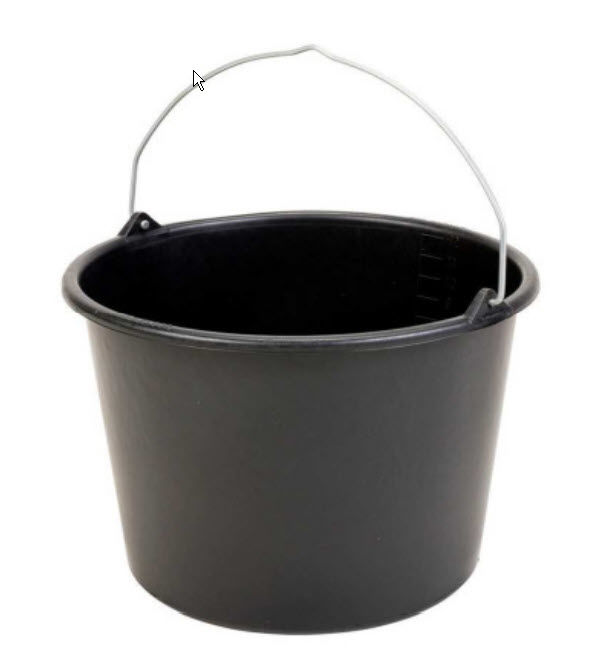 BOUWEMMER       12 LTR. ZWART