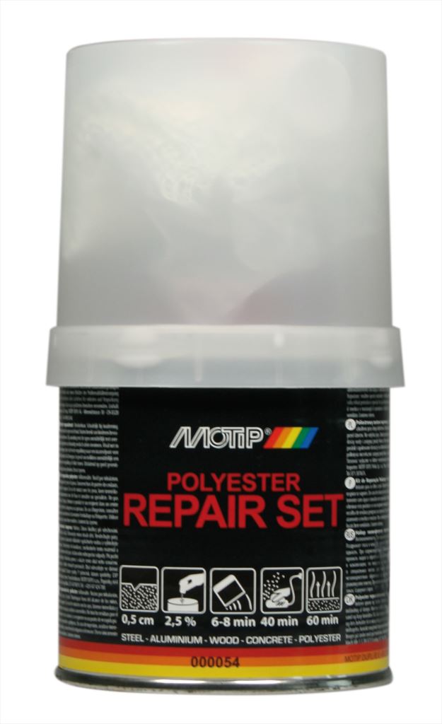 MOTIP POLYESTER REP.SET 250GR