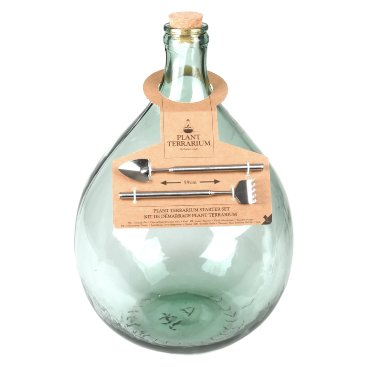 [AGG48 ] # Terrarium fles 15 liter set