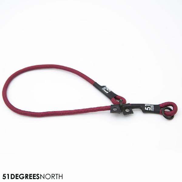 51 - Wanderful - Collar - Rope - Burgundy - 35-40cmx8mm