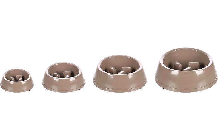 EETP MANGI SLOW FEEDER TAUPE MELAMINE 950ml